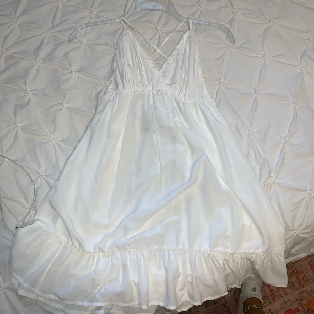PRINCESS POLLY WHITE DRESS